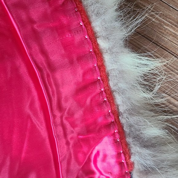 Vintage Canadian handmade wool parka, real fur hood and trim - Picture 7 of 9